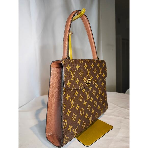 SOLD Louis Vuitton Monogram Vintage Malsherbes Top Handle Bag Made in France - Picture 2 of 15